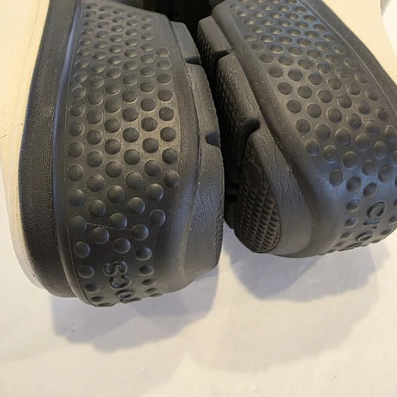 Crocs Stomp Loafers in the 'Linen Black' Women's Size 7 (Mens 5) Penny Loafer - Picture 12 of 17